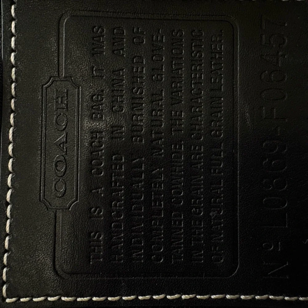 Coach bag serial